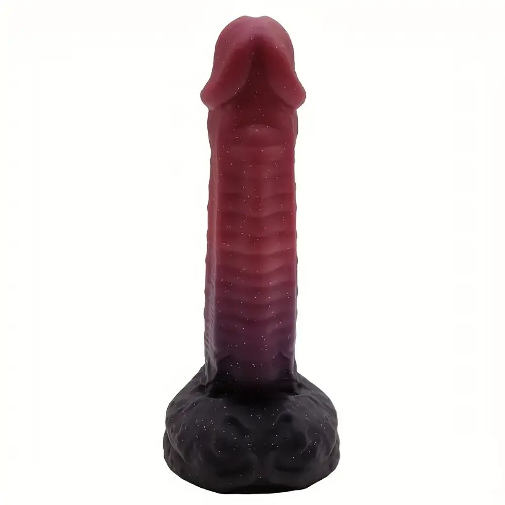 Ombre Monster Fantasy Dildo - Silicone Dragon Dildo 8.7in
