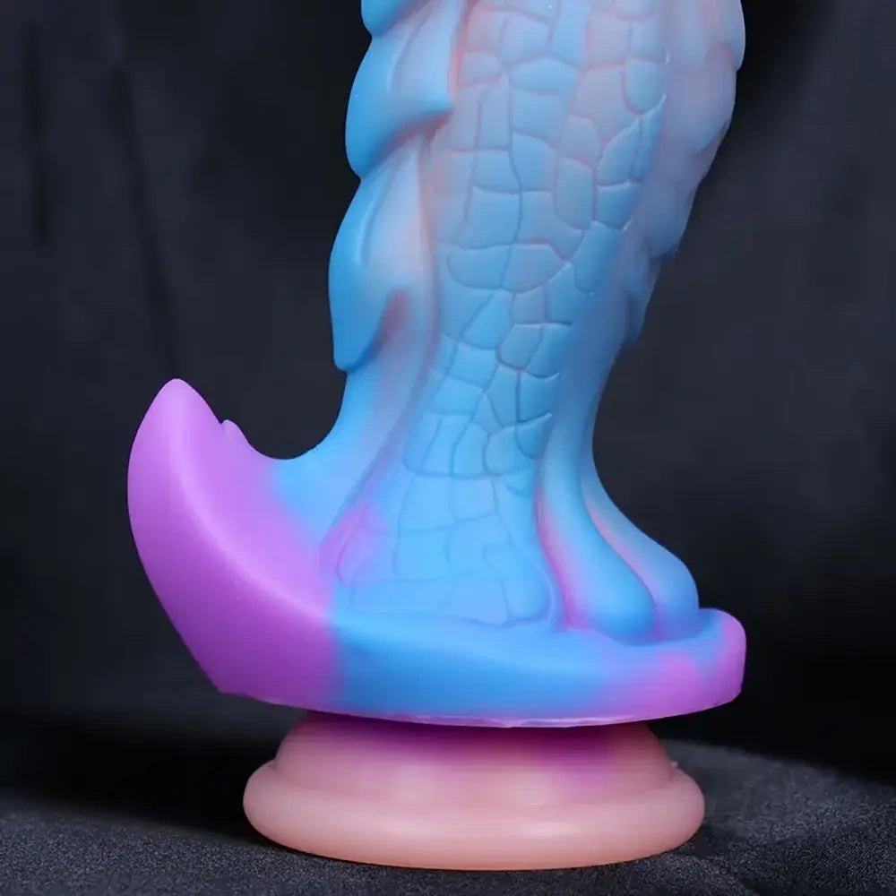 Ombre Scaled Fantasy Dildo - Dragon Fantasy Dildo
