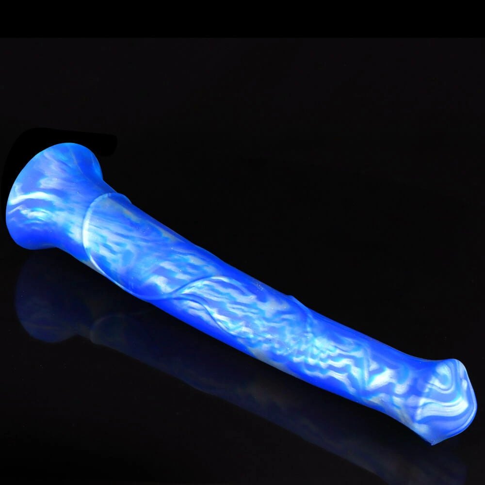 Ombre Silicone Butt Plug 17 in - Silicone Butt Plug