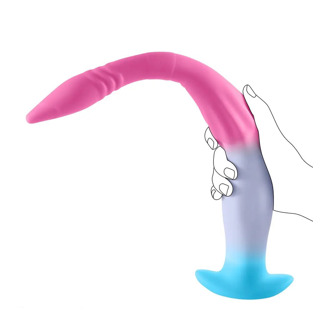 Ombre Silicone Fantasy Dildo - Fantasy Silicone Dildo