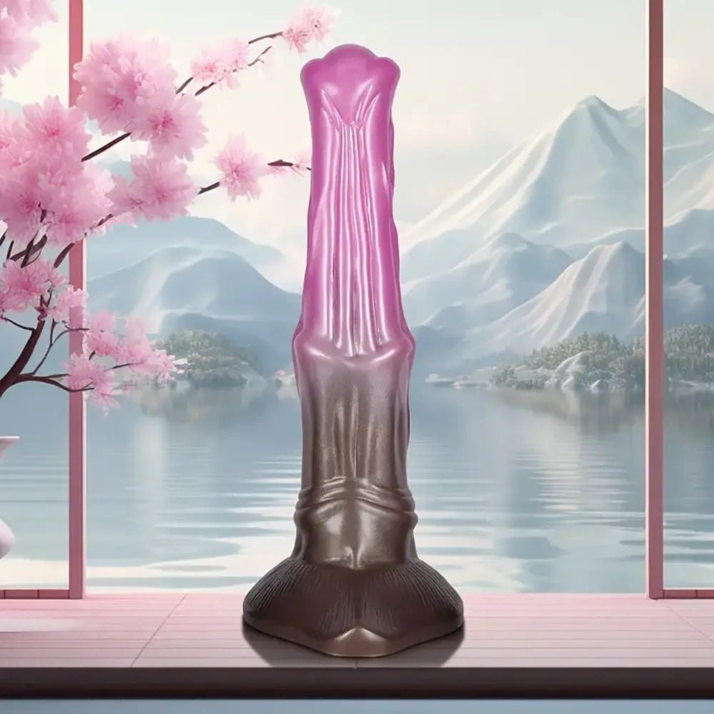 Ombre Silicone Big Dildo - Realistic Suction Cup Dildo