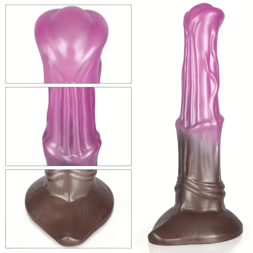 Ombre Silicone Big Dildo - Realistic Suction Cup Dildo