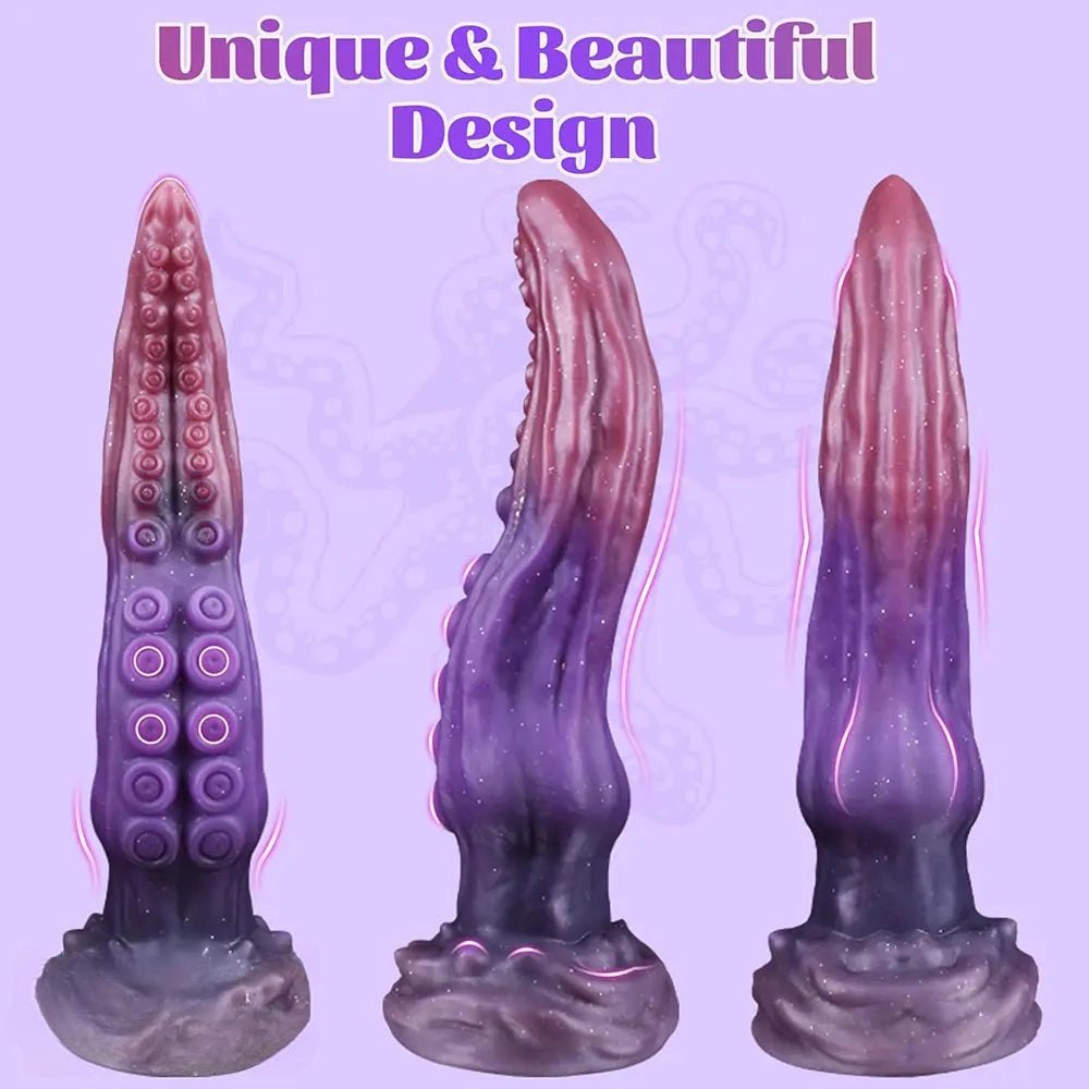 Ombre Tentacle Fantasy Dildo - Silicone Monster Dildo