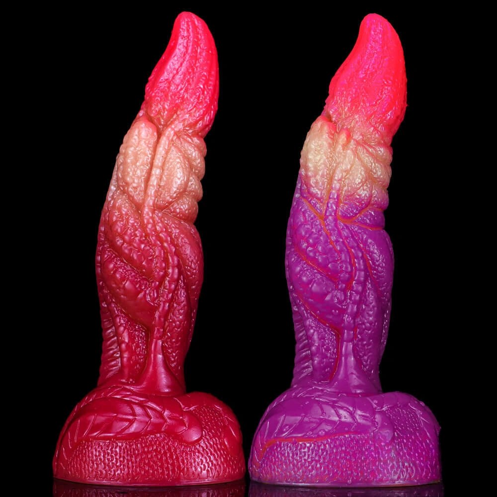 Ombre Tentacle Fantasy Dildo - Dragon Dildo Style Toy