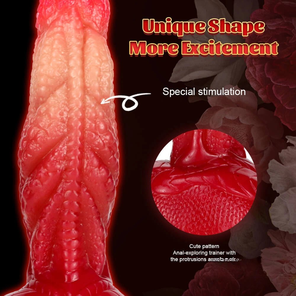 Ombre Tentacle Fantasy Dildo - Dragon Dildo Style Toy