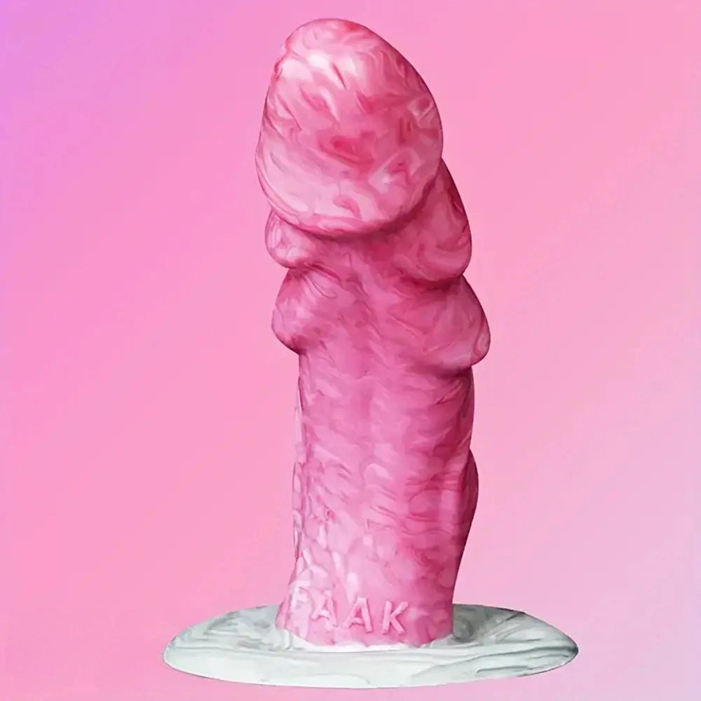 Ombre Twist Fantasy Dildo - Silicone Monster Dildo