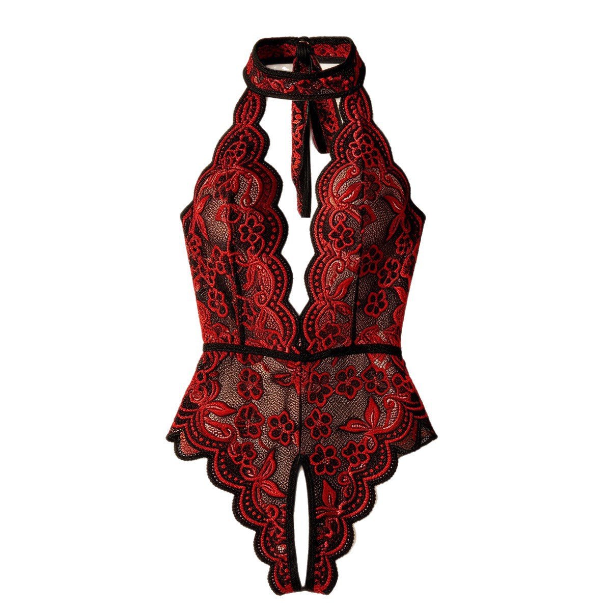 Open-End Seamless Tights - One-Piece Lingerie Hosiery