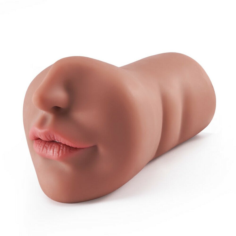 Oral Mouth Stroker, Textured Tunnel - Male Masturbator