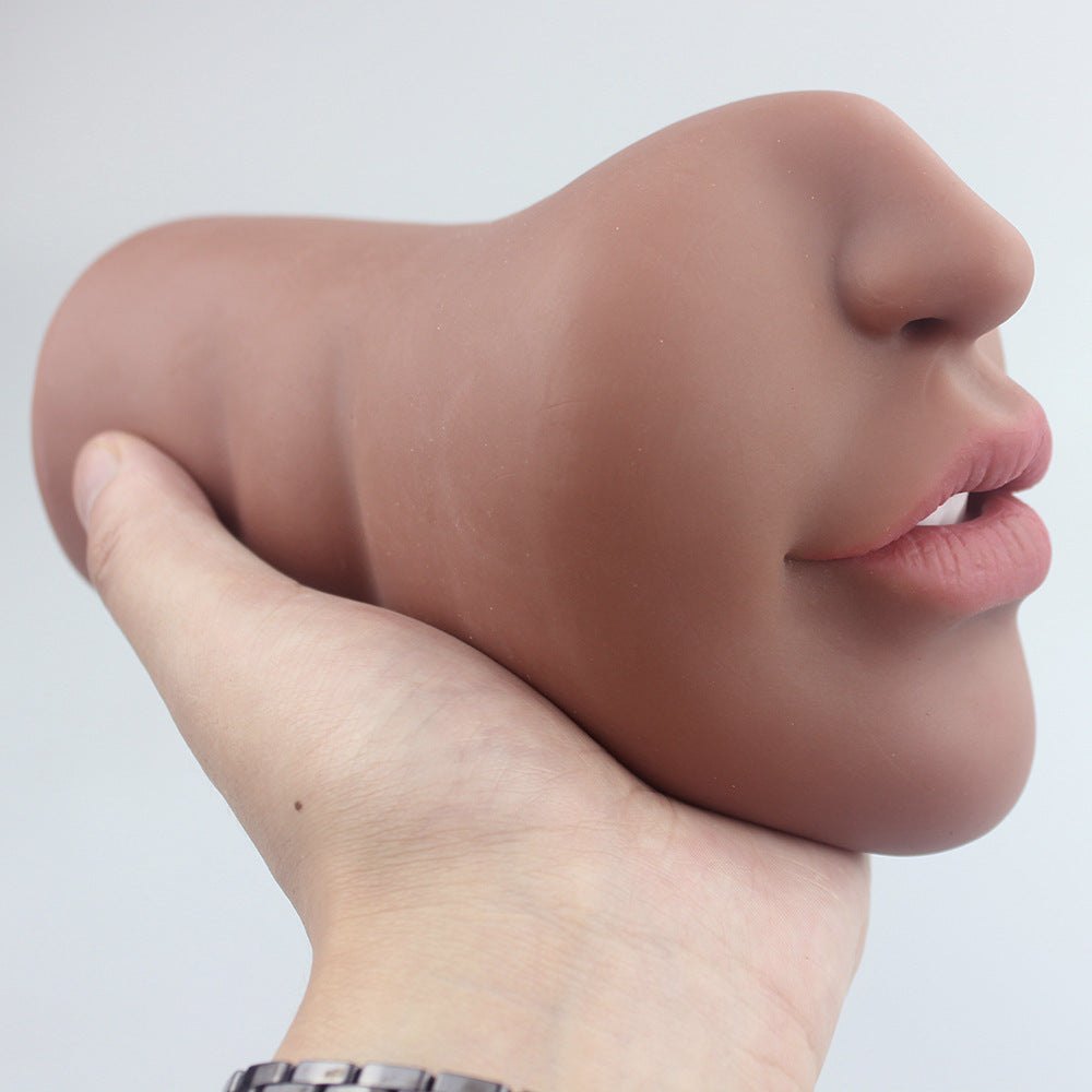 Oral Mouth Stroker, Textured Tunnel - Male Masturbator