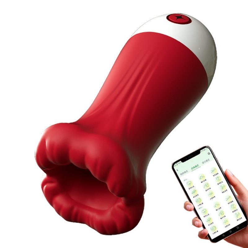Oral Stroker with App Control - App Controlled Masturbator