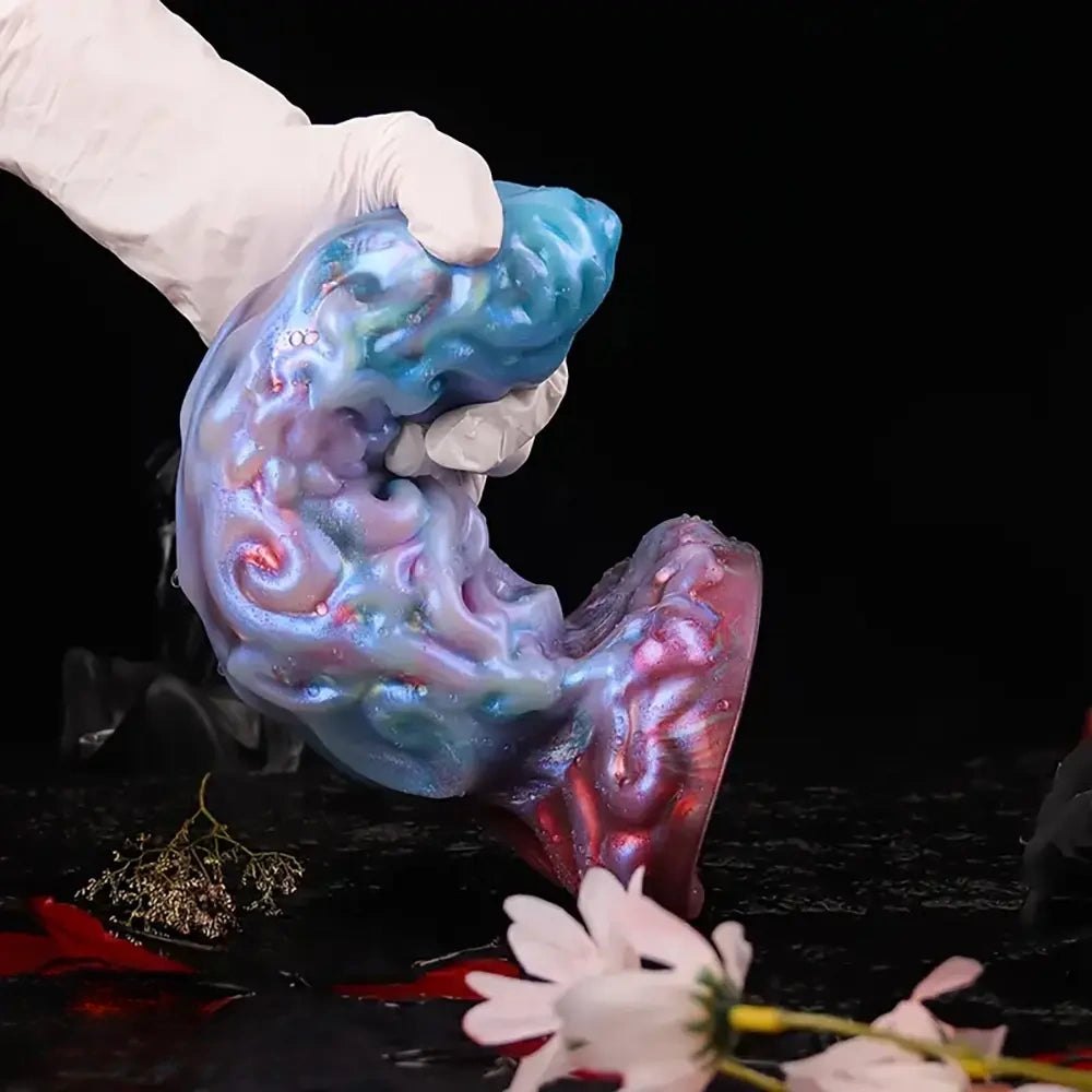 Ornate Monster Fantasy Dildo - Silicone Monster Dildo