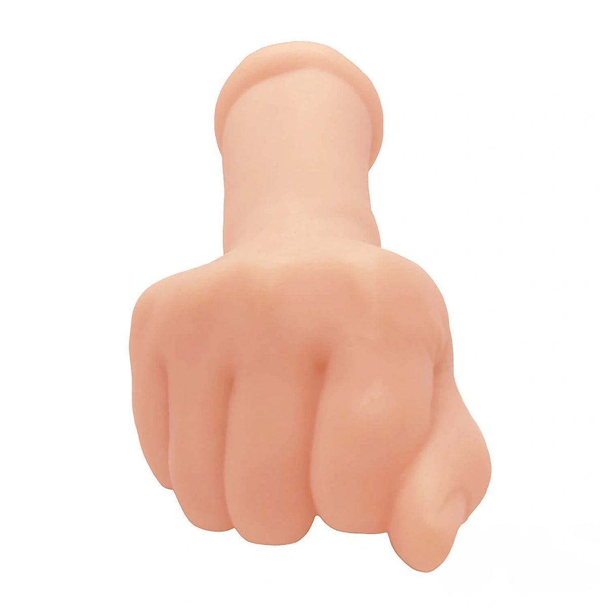 Oversize Fist Shaped PVC Dildo - Huge Thick Insertable Dildo