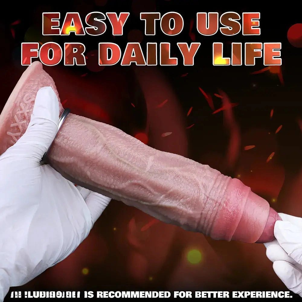 Ovipositor Egg Dildo 8.15in - Silicone Fantasy Dildo