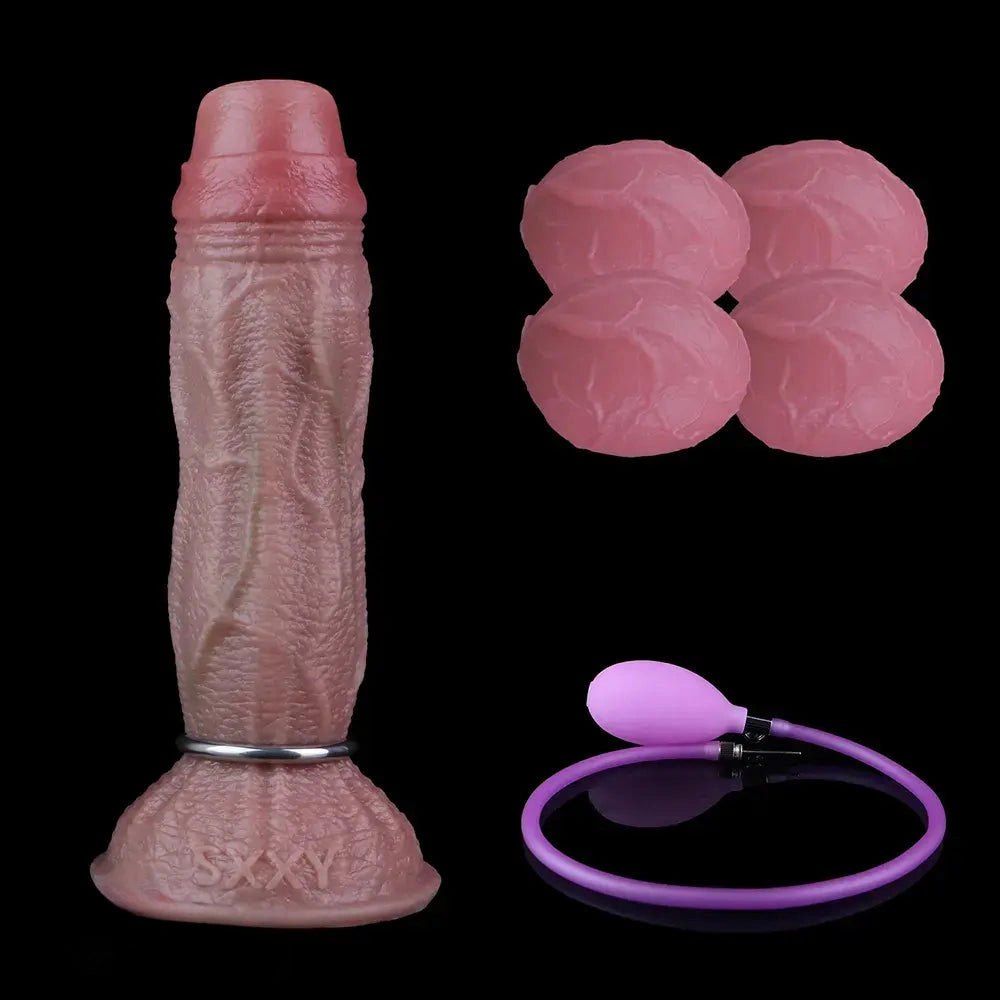 Ovipositor Egg Dildo 8.15in - Silicone Fantasy Dildo