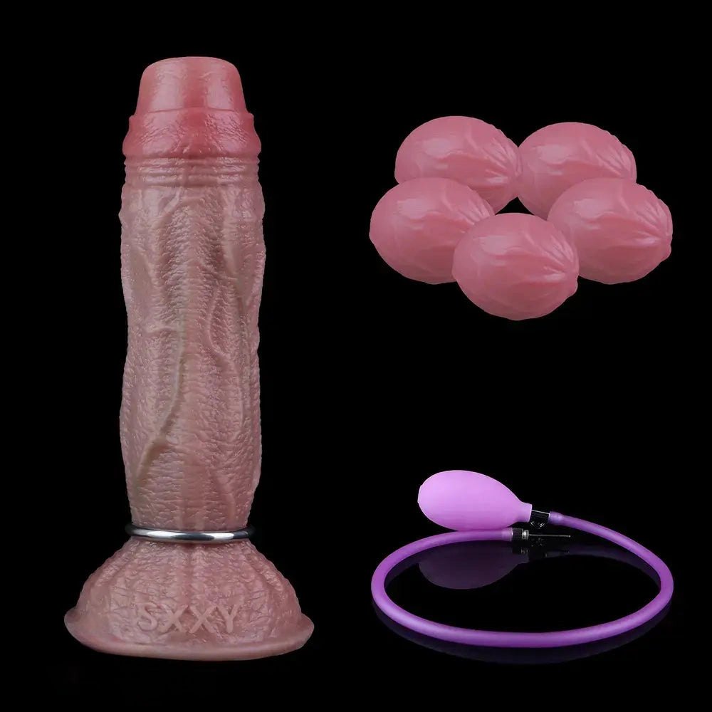 Ovipositor Egg Dildo 8.15in - Silicone Fantasy Dildo