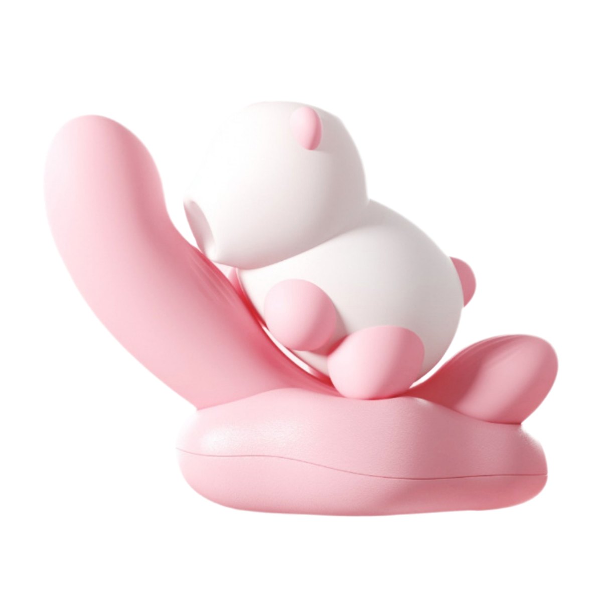 Panda Dual Suction G-Spot Vibrator - Clitoral Suction Toy