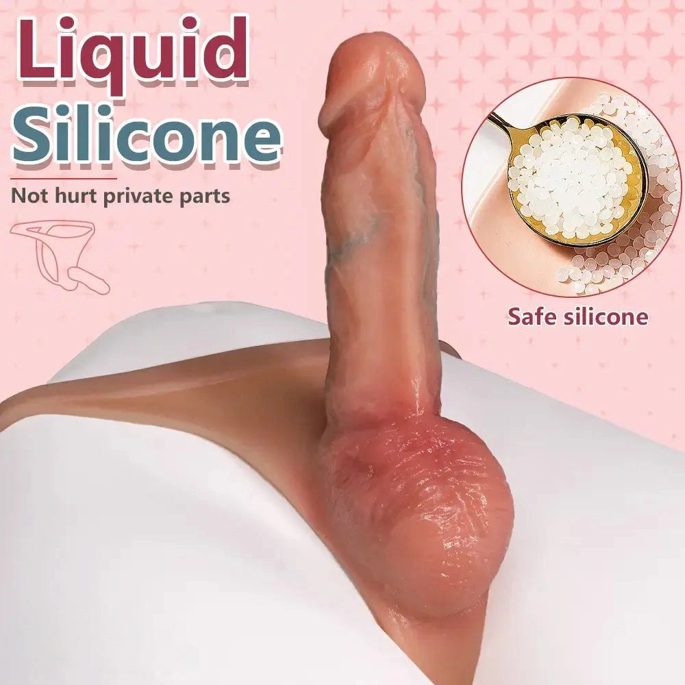 Panty Harness Dildo 6 in - Wearable Strap-On Dildo