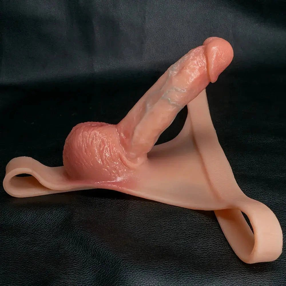 Panty Harness Dildo 6 in - Wearable Strap-On Dildo