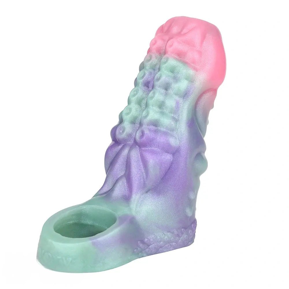 Pastel Bump Fantasy Sleeve - Silicone Fantasy Hollow Sleeve
