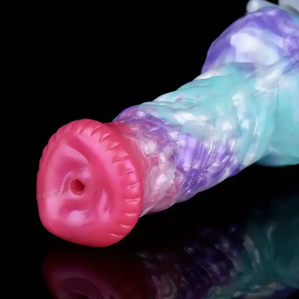 Pastel Dog Knot Fantasy Dildo - Knotted Fantasy Dildo
