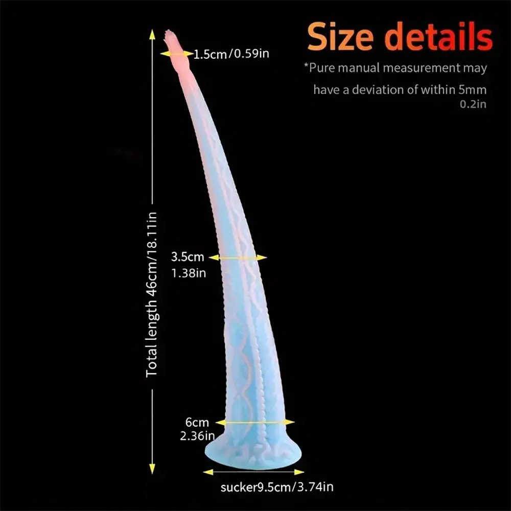 Pastel Flexible Fantasy Dildo - Bendable Silicone Dildo