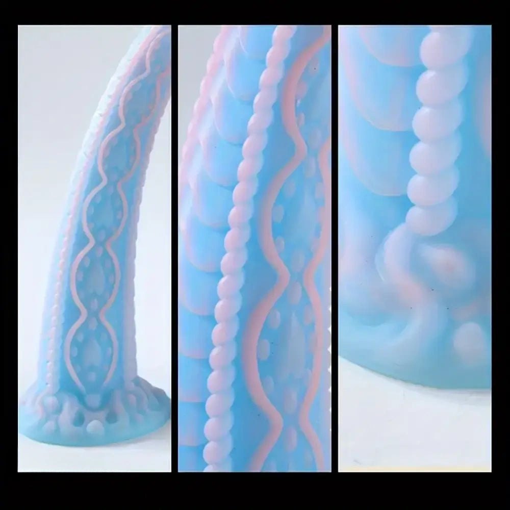 Pastel Flexible Fantasy Dildo - Bendable Silicone Dildo