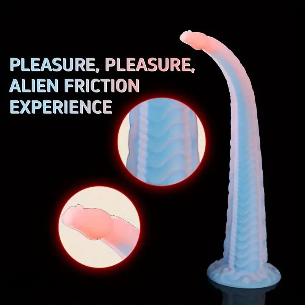 Pastel Flexible Fantasy Dildo - Bendable Silicone Dildo