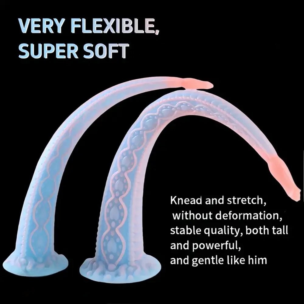 Pastel Flexible Fantasy Dildo - Bendable Silicone Dildo