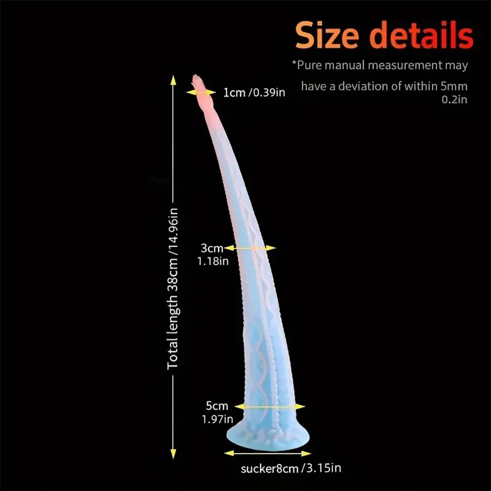 Pastel Flexible Fantasy Dildo - Bendable Silicone Dildo