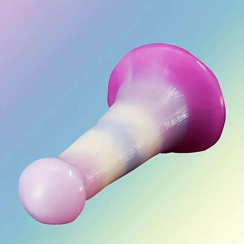 Pastel Ombre Silicone Plug - Silicone Butt Plug Dildo