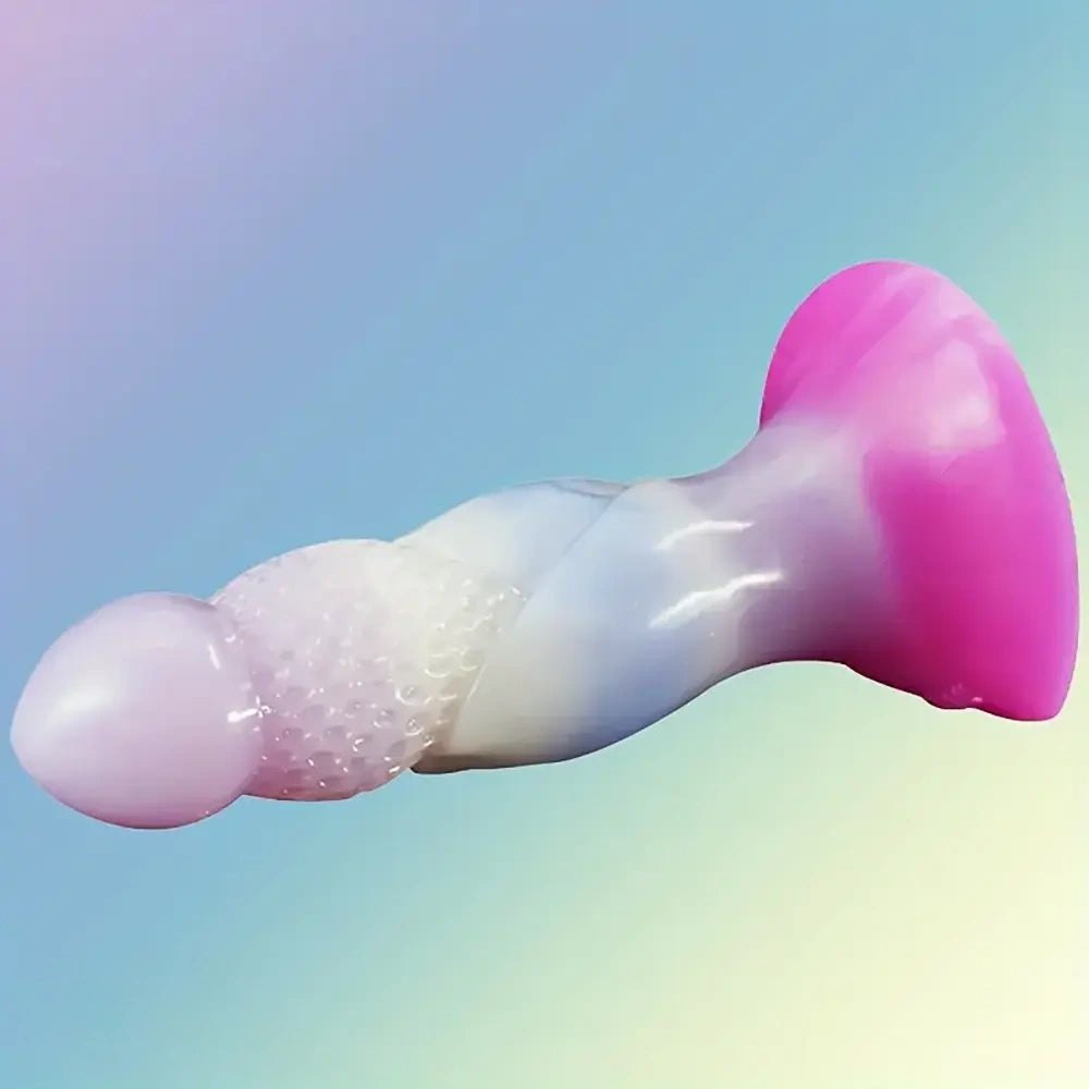 Pastel Ombre Silicone Plug - Silicone Butt Plug Dildo