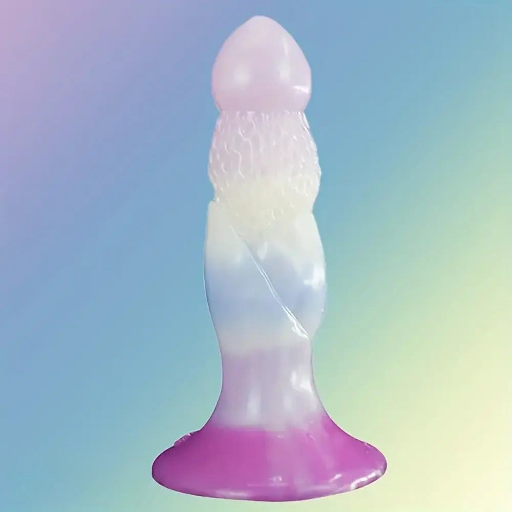 Pastel Ombre Silicone Plug - Silicone Butt Plug Dildo