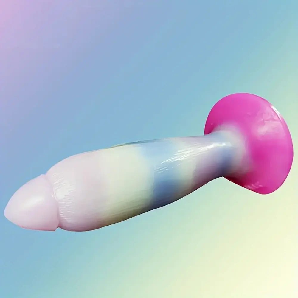 Pastel Ombre Silicone Plug - Silicone Butt Plug Dildo