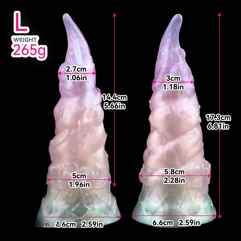 Pastel Swirl Fantasy Dildo - Ice Cream Fantasy Dildo