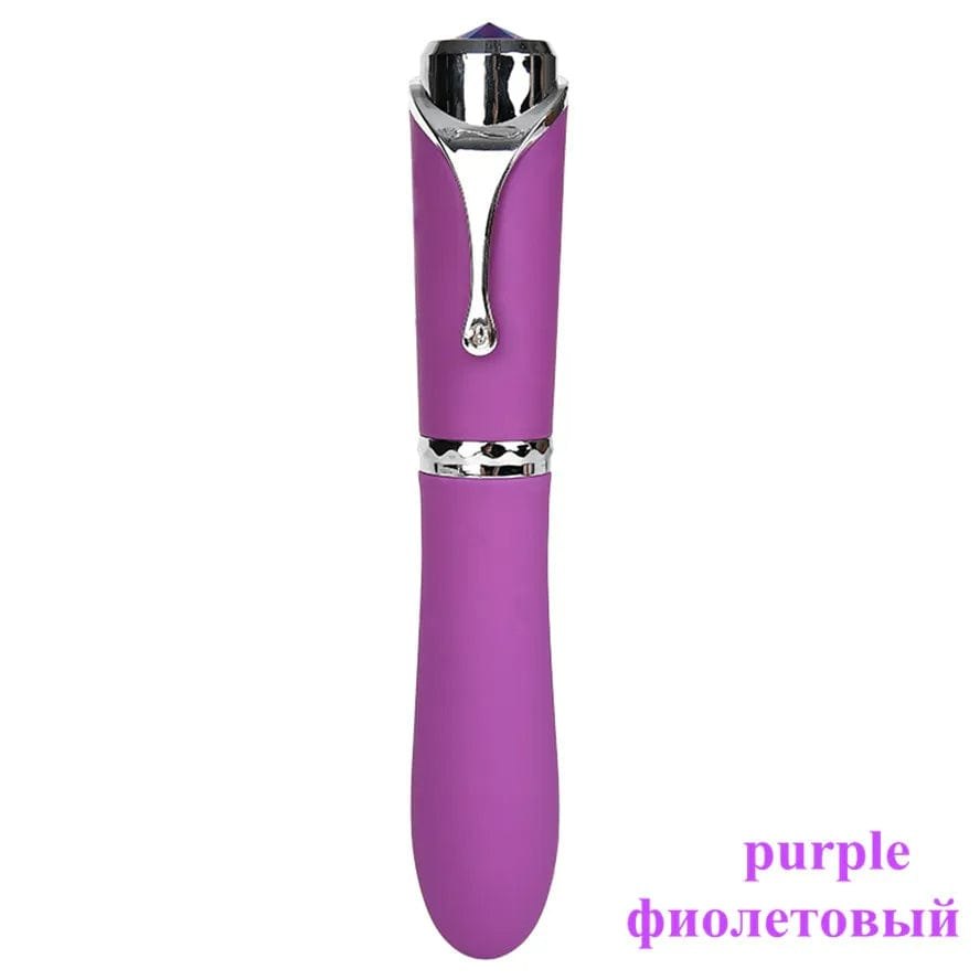 Pen-Shaped G-Spot Vibrator - Silicone Mini Vibrator