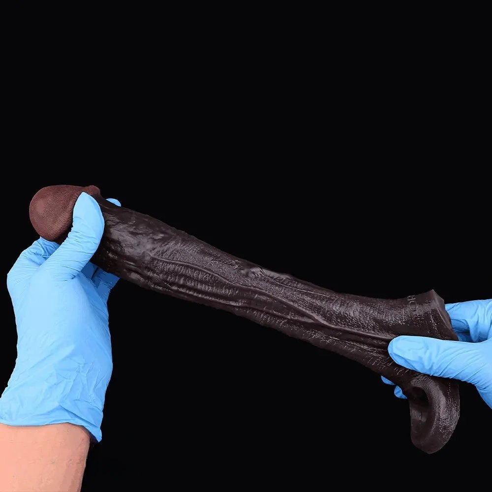 Penis Sleeve With Ring 9.06in - Realistic Dildo Extender