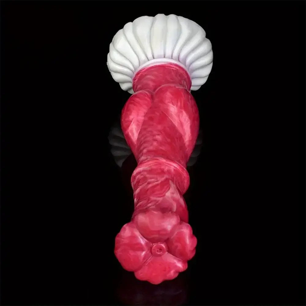 Petal Base Knotted Horse Dildo - Horse Style Knotted Dildo