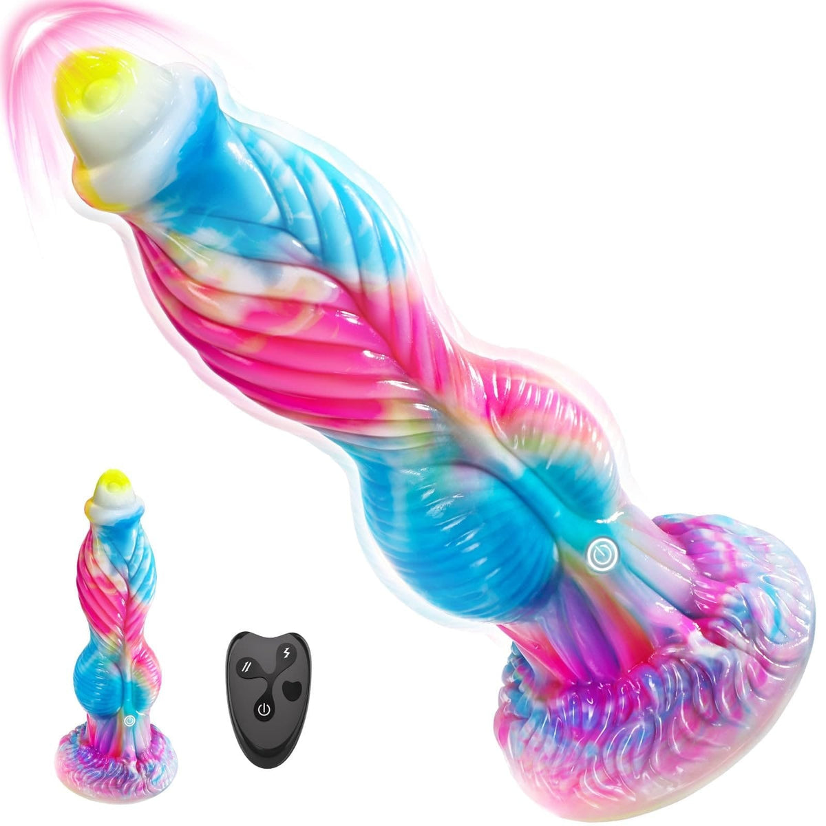 Phoenix Feathered Fantasy Dildo - Silicone Fantasy Dildo