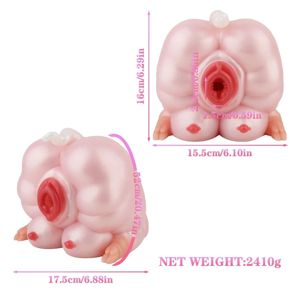 Pig Fantasy Furry Masturbator - Silicone Furry Stroker