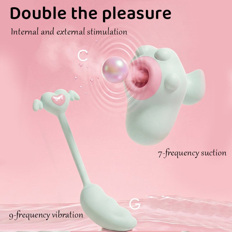 Pinch Series Suction Combo Set - Claw and Wing Vibrator