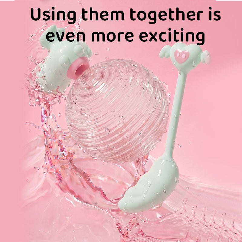 Pinch Series Suction Combo Set - Claw and Wing Vibrator