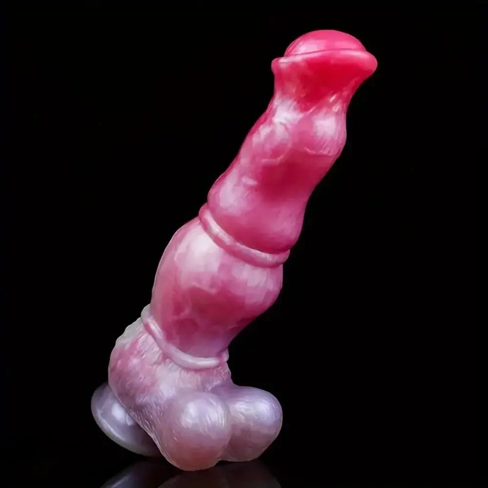 Pink Knotted Horse Dildo - Knotted Dildo Pick