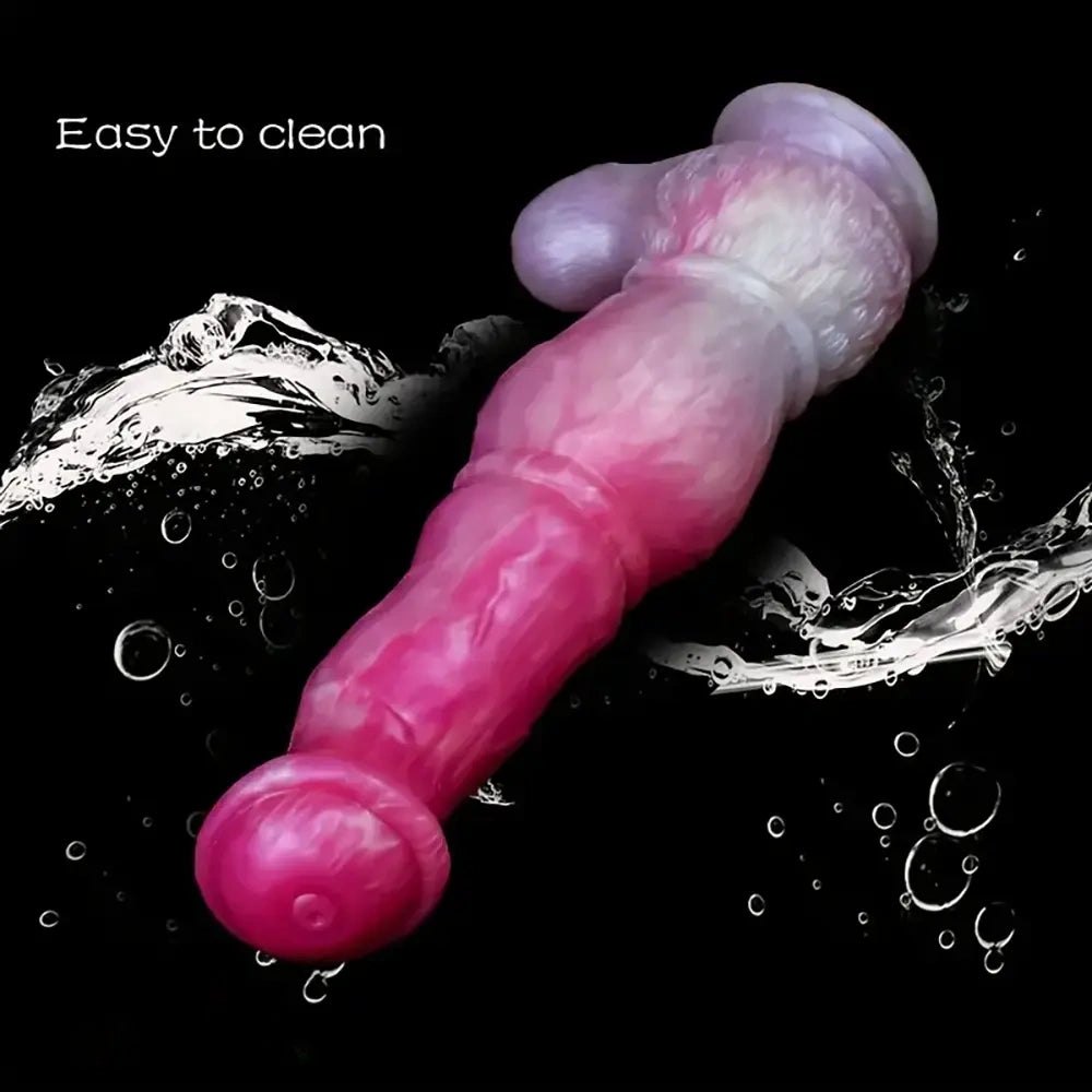 Pink Knotted Horse Dildo - Knotted Dildo Pick