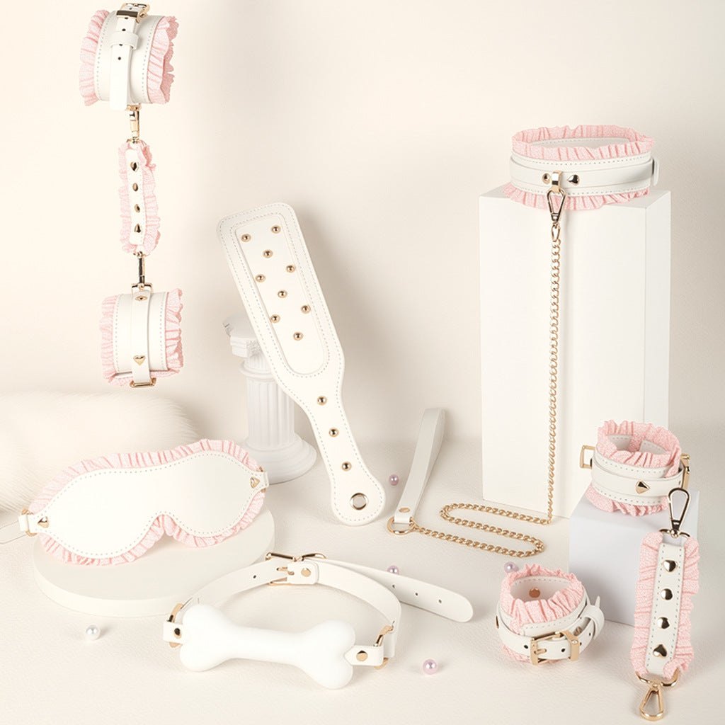 Pink Maid 6-Piece Bondage Set - Roleplay Restraint Kit