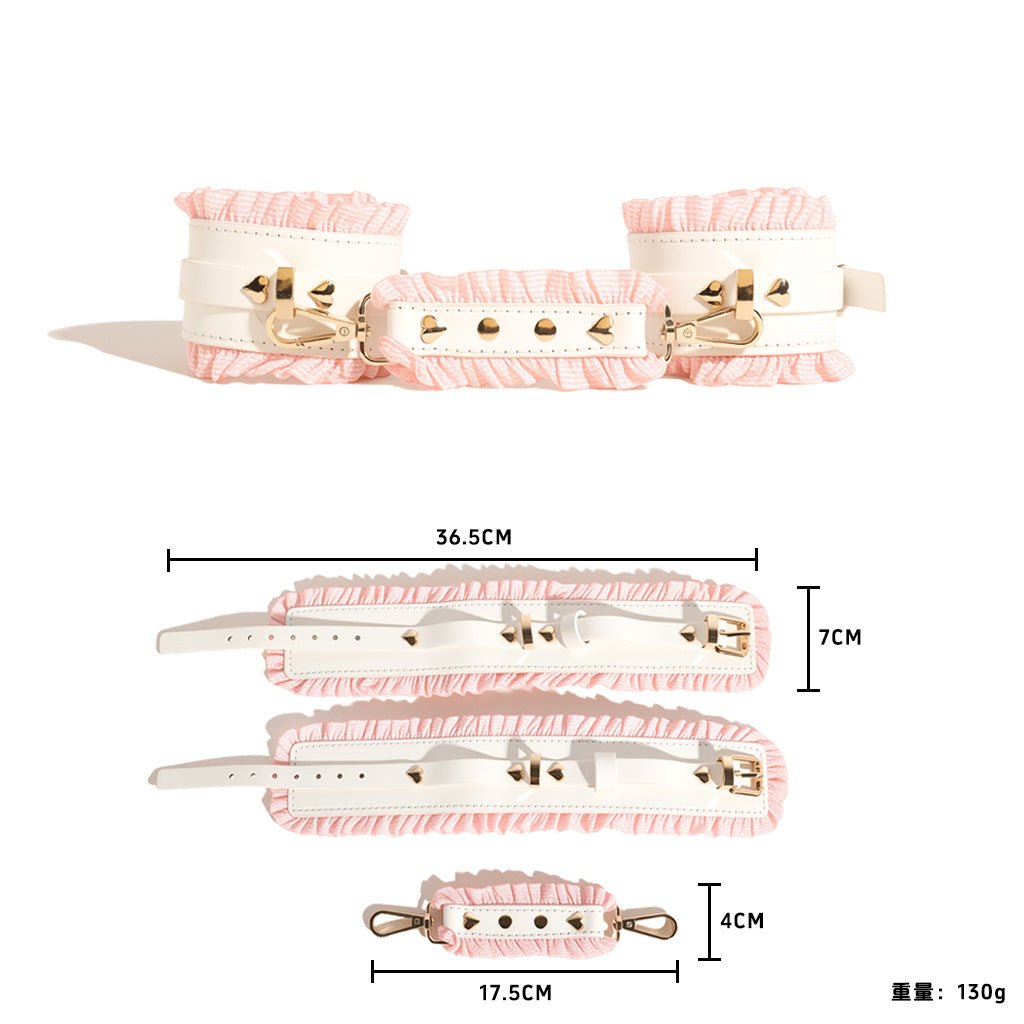 Pink Maid 6-Piece Bondage Set - Roleplay Restraint Kit
