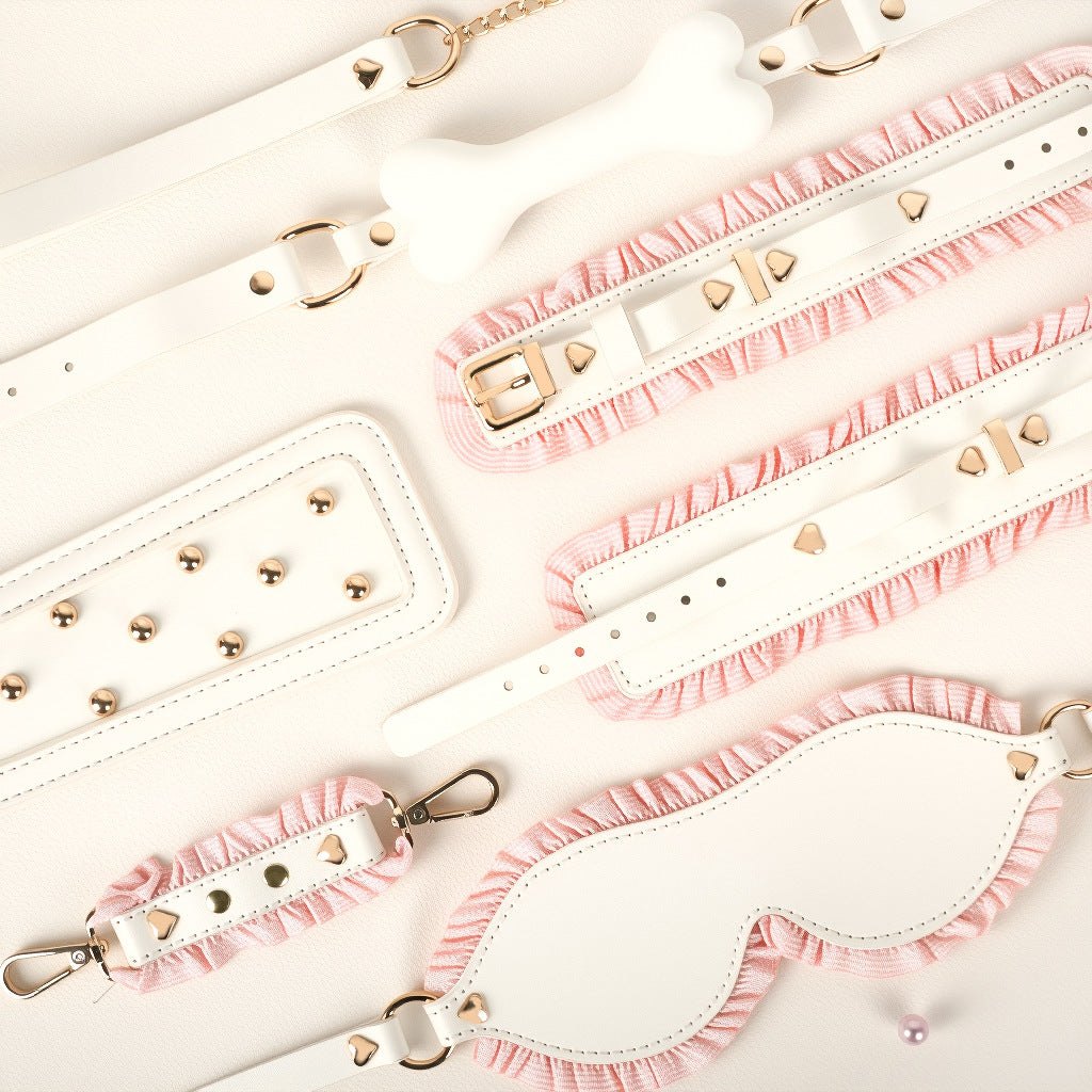 Pink Maid 6-Piece Bondage Set - Roleplay Restraint Kit