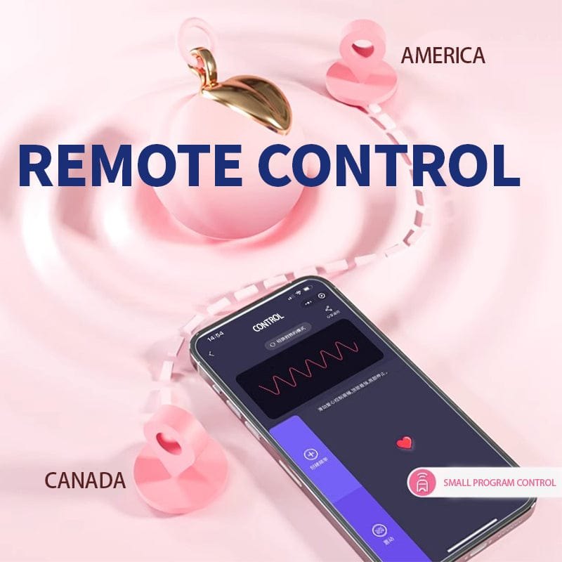 Pink Ombre Discreet Bullet Vibrator - Wearable Vibrating Egg