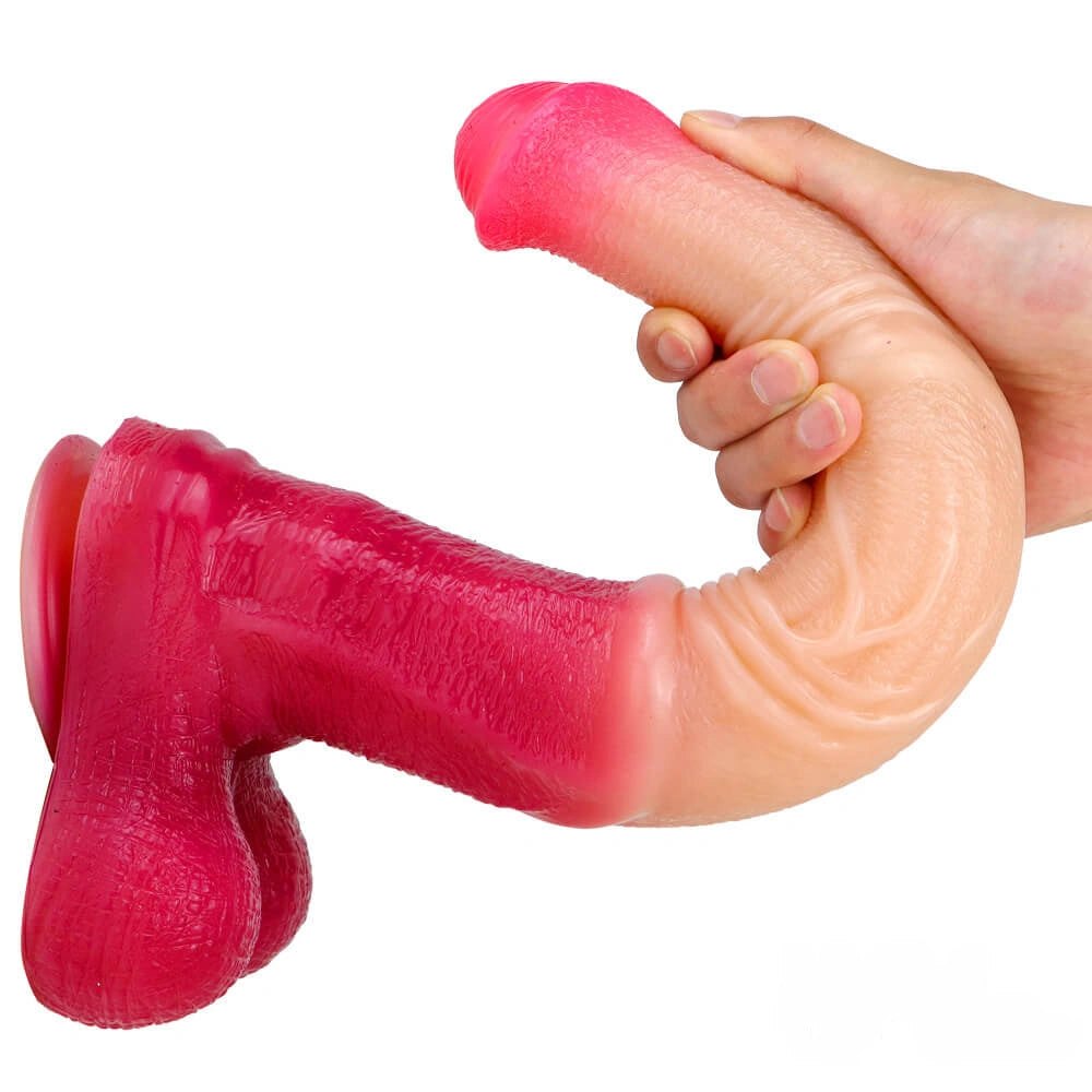 Ombre Slim Animal Dildo - Horse-Style Silicone Dildo