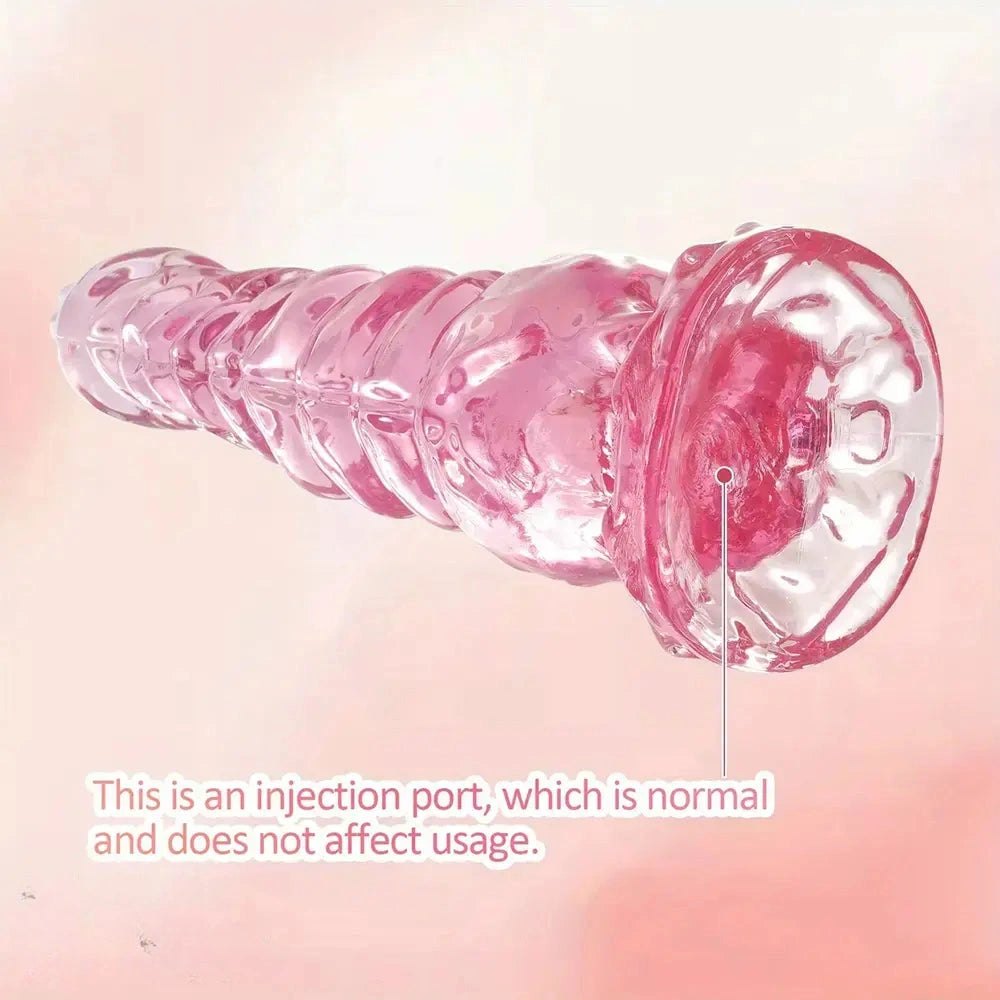 Pink Ridged Fantasy Dildo 9.4in - Fantasy Tentacle Dildo