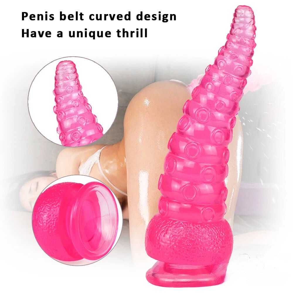 Pink Tentacle Anal Dildo - Fantasy Tentacle Dildo